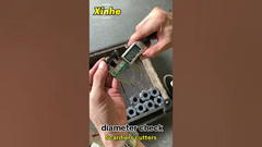 Verificación de calidad de los escarificadores cortadores de carburo de tungsteno #scarificadores #preparación de superficies